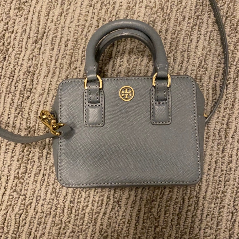Mini Tory bag with shoulder strap